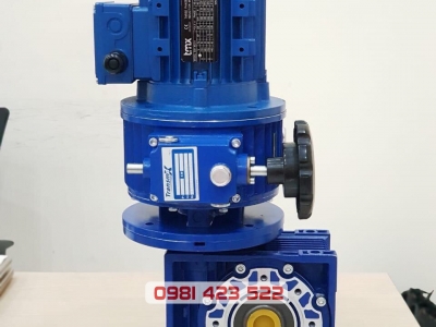 Transmax Motor giảm tốc trục vít bánh vít dòng TNRV 